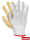 Protective gloves rdzn wy white-yellow Reis