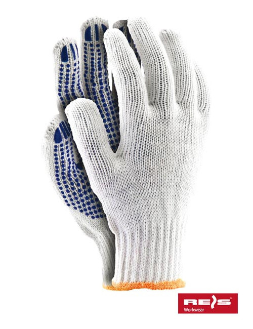 Protective gloves rdzn600 wn white-blue Reis