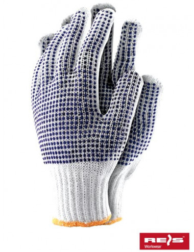 Protective gloves rdznn600 wn white-blue Reis