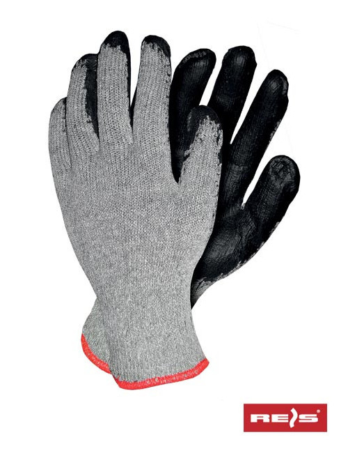 Protective gloves reco sb gray-black Reis
