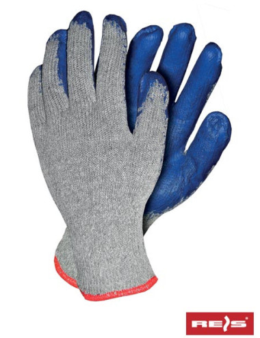 Protective gloves reco sn gray-blue Reis