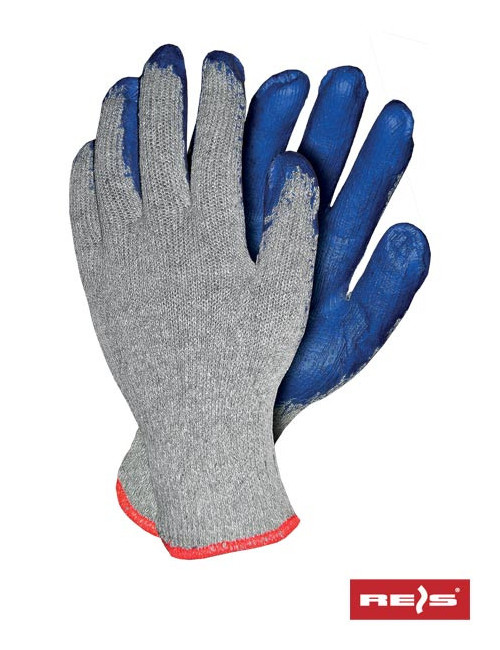 Protective gloves reco sn gray-blue Reis