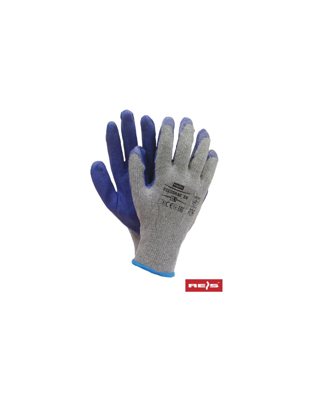 Protective gloves recodrag sn grey-blue Reis