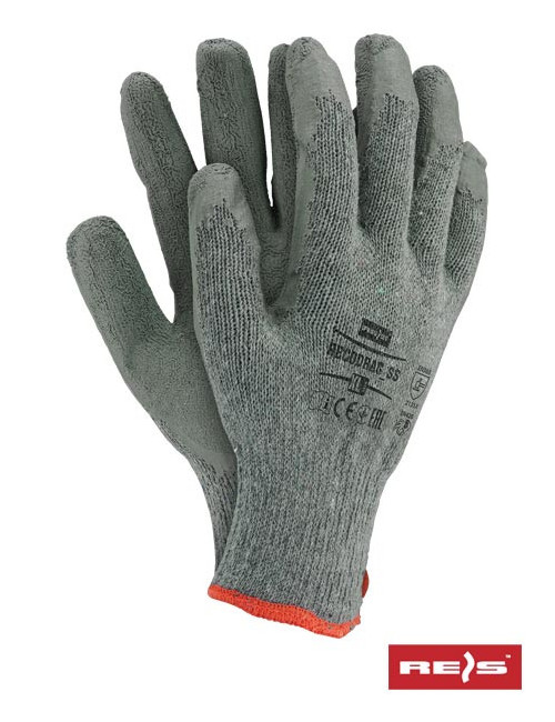 Protective gloves recodrag ss steel-gray Reis