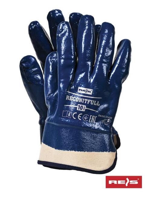 Protective gloves reconitfull g navy Reis