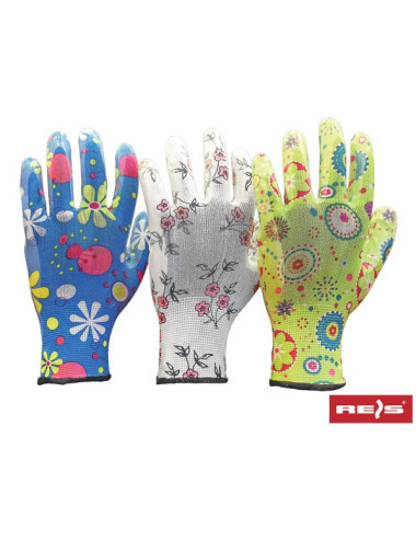 Rgarden-ni Schutzhandschuhe Mix Mix Farben Reis