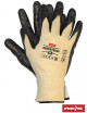 2Protective gloves rkevstreni yb yellow-black Reis