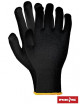 2Protective gloves rmicrolux b black Reis