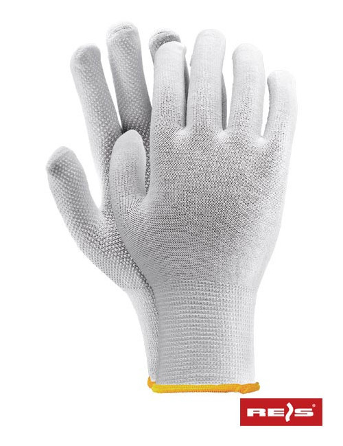 Protective gloves rmicrolux w white Reis