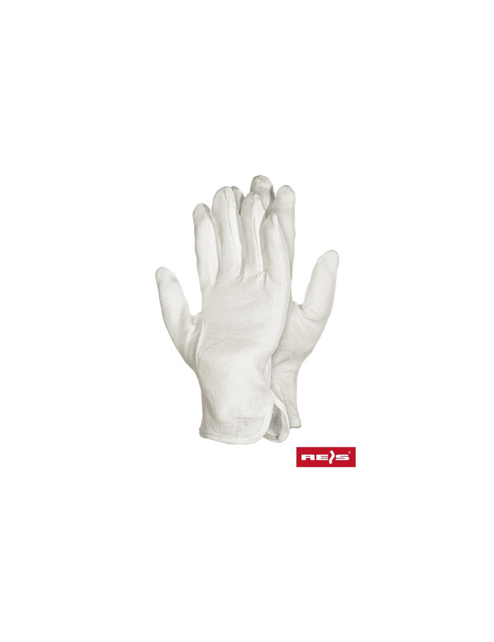 Rmicron protective gloves in white Reis