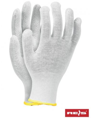 Rmicroncot protective gloves in white Reis