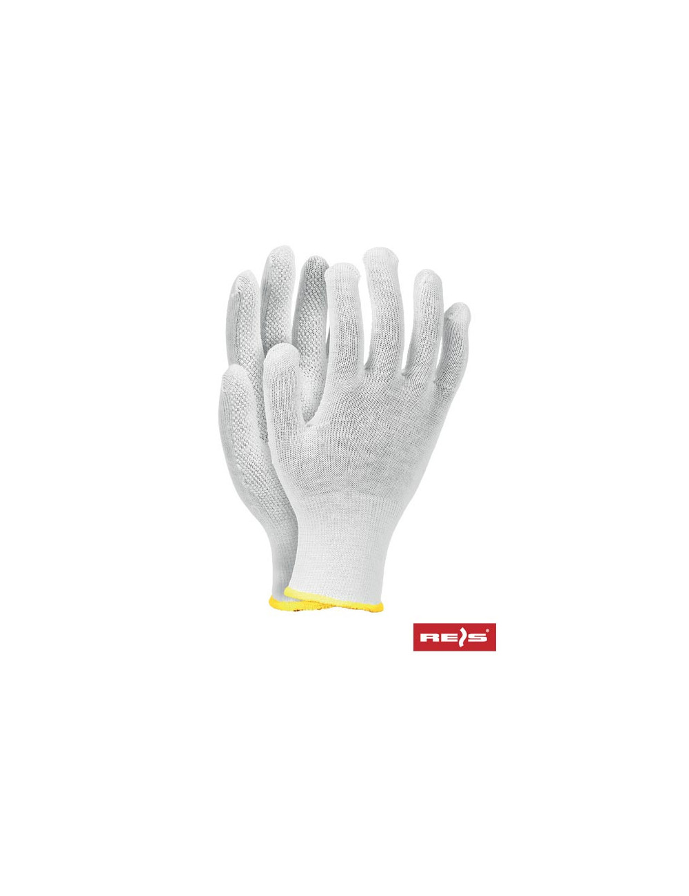 Rękawice ochronne rmicroncot w biały Reis