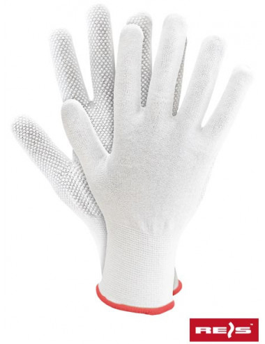 Rmicronyl protective gloves in white Reis