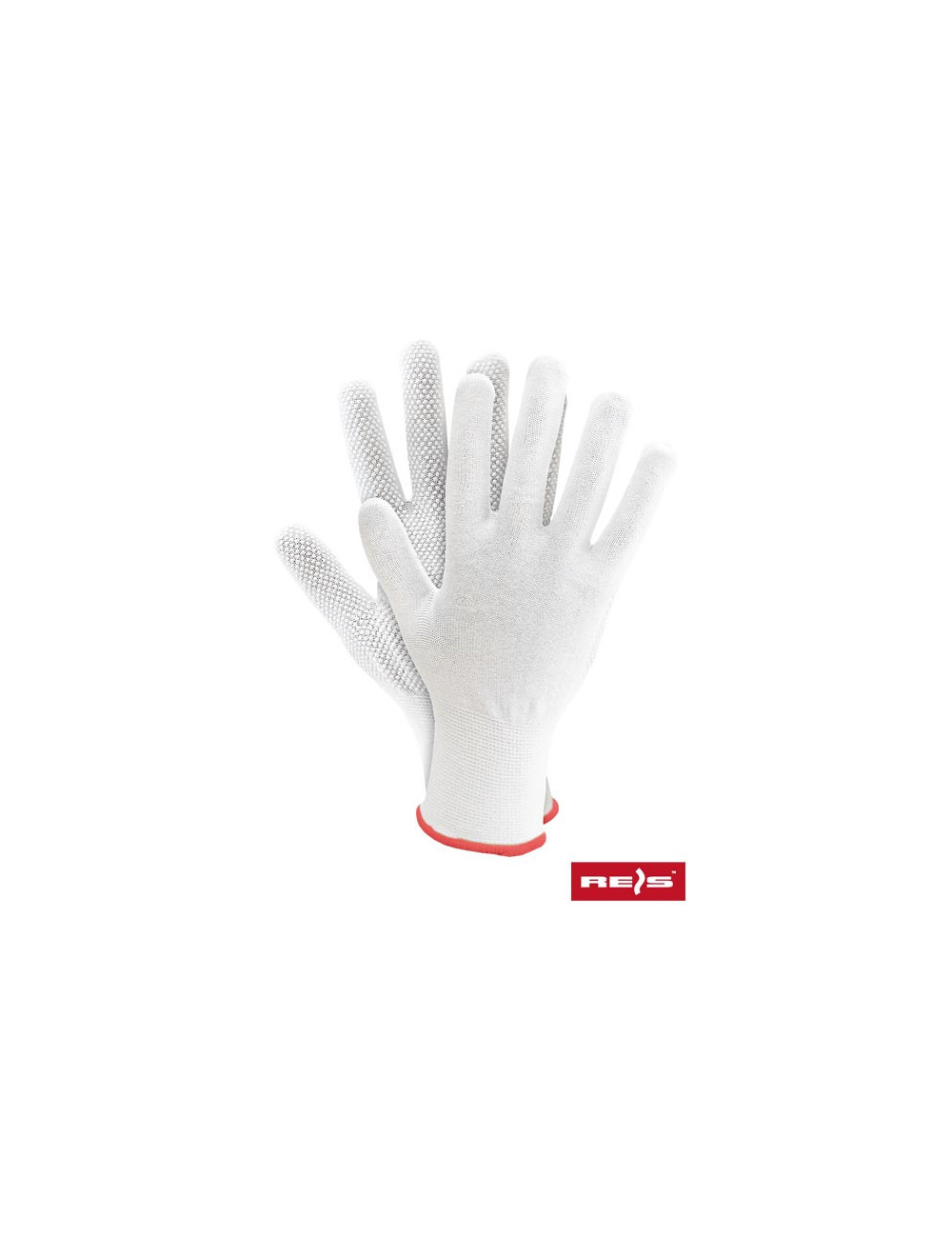 Rękawice ochronne rmicronyl w biały Reis