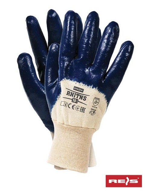 Protective gloves rnitns beg beige-navy Reis