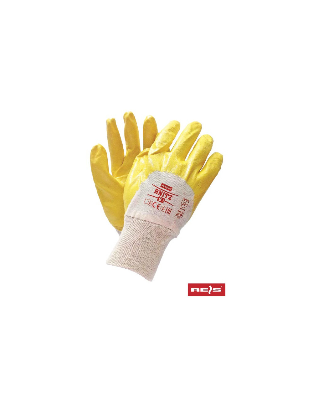 Protective gloves rnitz bey beige-yellow Reis