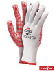 Protective gloves rnydo wc white-red Reis