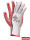 Protective gloves rnydo wc white-red Reis