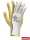 Protective gloves rnydo white-yellow Reis
