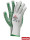 Protective gloves rnydo wz white-green Reis
