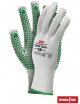 2Protective gloves rnydo wz white-green Reis