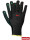 Protective gloves rnydo-color bz black-green Reis