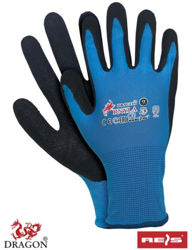 PROTECTIVE GLOVES RNYLA NB BLUE-BLACK