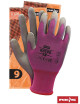 Protective gloves rnypo vs purple-grey Reis