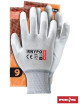 Protective gloves rnypo ww white-white Reis