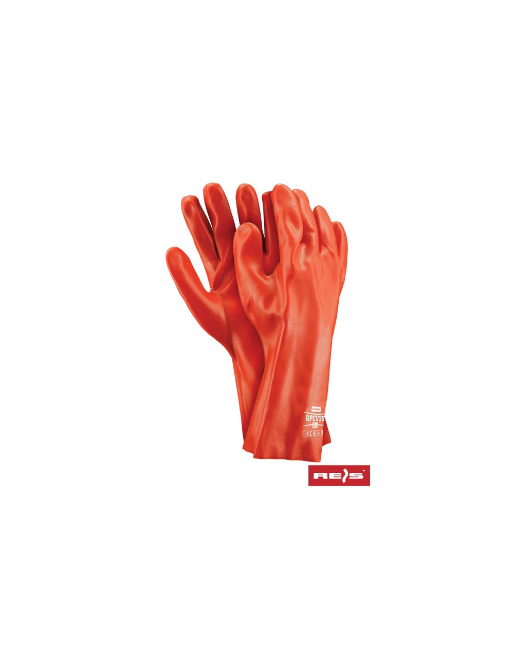 Protective gloves rpcv35 c red Reis