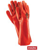 Protective gloves rpcv40 c red Reis