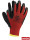Protective gloves rtela cb red-black Reis