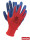 Protective gloves rtela cn red-blue Reis