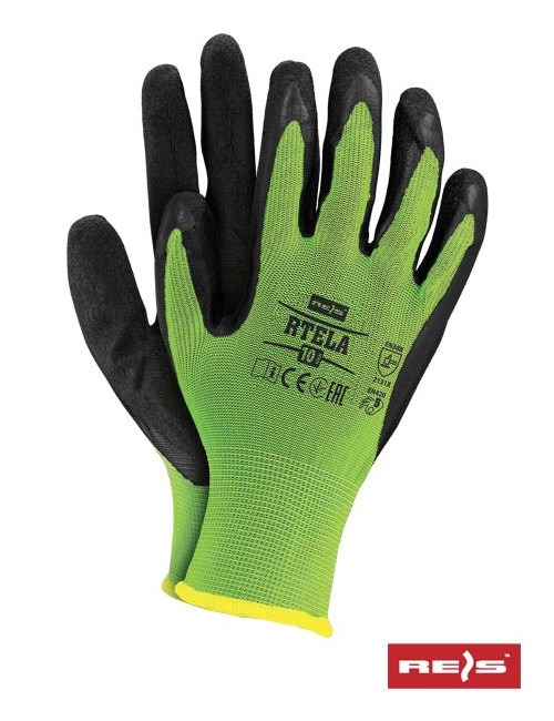 Rtela lb Schutzhandschuhe lindschwarz Reis