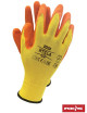 Protective gloves rtela yp yellow-orange Reis