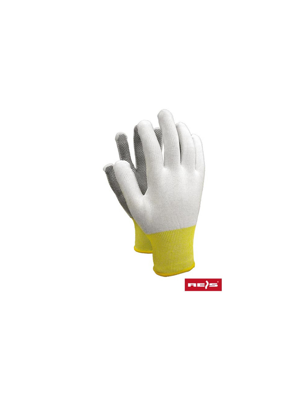 Protective gloves rtena wb white-black Reis