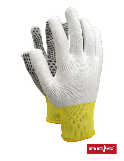 Rtena WB Schutzhandschuhe weiß und schwarz Reis