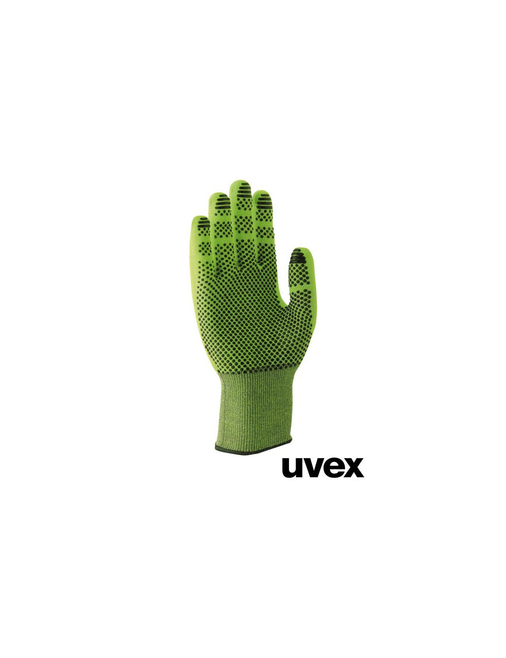 Rękawice ochronne zb zielono-czarny Uvex Ruvex-c500dry