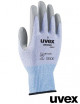 2Protective gloves bws black-white-gray Uvex Ruvex-uni6649