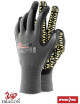 Protective gloves ryellowberry sby steel-black-yellow Reis