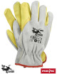 Protective gloves rlcs++ jsy light gray yellow Reis