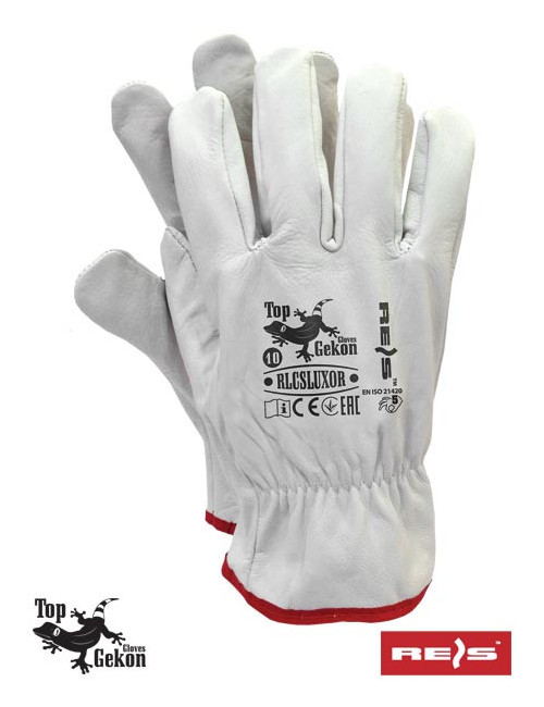 Protective gloves rlcsluxor w white Reis