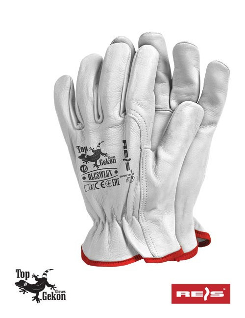 Protective gloves rlcswlux w white Reis