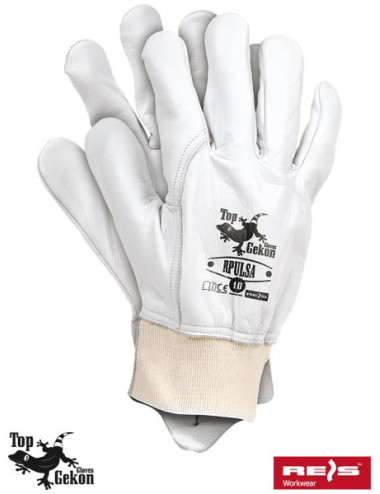 Protective gloves rpulsa in white Reis