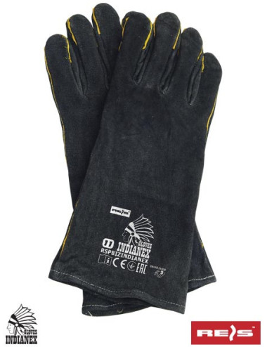 Protective gloves rspbizindianex b black Reis