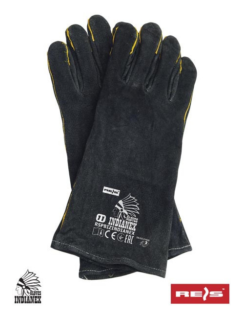 RSPbizindianex B Schutzhandschuhe schwarz Reis