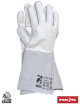 Protective gloves rspl2xlux wjs white-light gray Reis