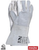 Leather welding gloves, protective, meets safety standards