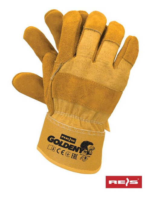 Schutzhandschuhe golden yy gelb-gelb Reis