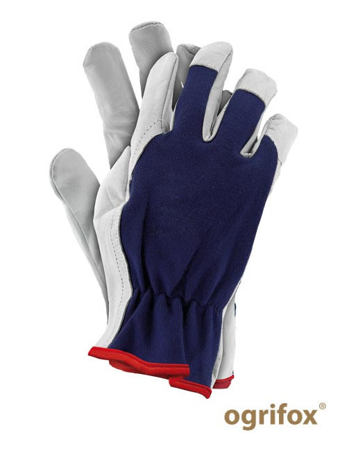 SCHUTZHANDSCHUHE OX.18.245 INPAK OX-INPAK GW MARINEBLAU-WEISS